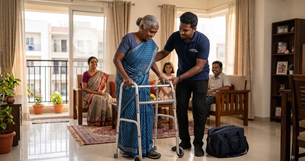 Home visit physiotherapy care in Chennai